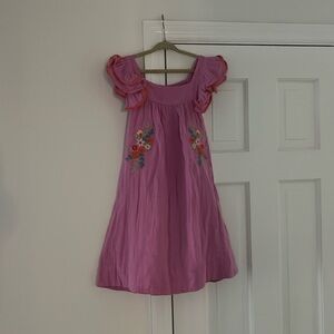 Peek embroidered dress, size 10